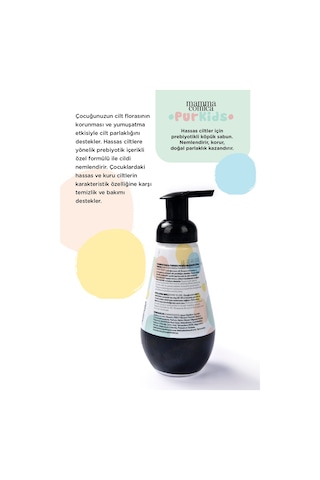 Purkids Prebiotikli Vegan Köpük El Sabun-400ml