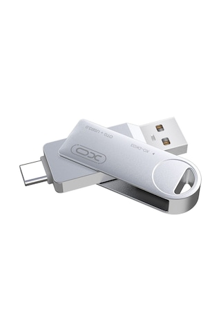 Dk03 64gb 2 İn 1 Flash Bellek Usb 3.0 Ve Type-c Otg Destekli Metal Gövde Telefon Bilgisayar Uyumlu