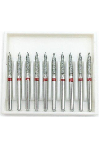 10 Adet/takım Diş Elmas Burs Matkaplar Yüksek Hızlı El Aleti Parlatma Beyazlatma Ürün Diş Burs Matkap Fo-21f