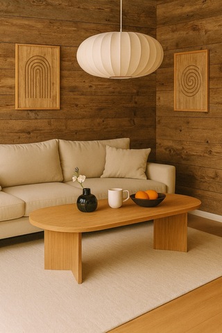 Sahra Model Modern Orta Sehpa 90x45x45 Cm Atlantik Çam