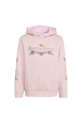 Adidas Çocuk Sweatshirt Adıdas Dısney Vıllaıns Loose Washed Gfx Hoodıe Kr4653 Pembe
