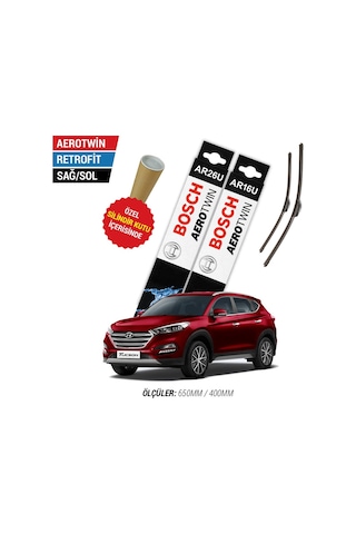 Hyundai Tucson Silecek Takımı 2015-2020 Bosch Aerotwin