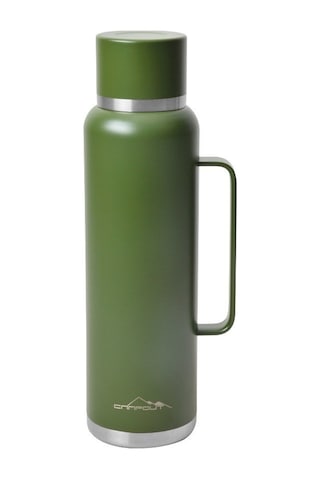 Nurgaz Campout Çift Katmanlı Termos Yeşil 1500 Ml Ng 164 Yeşil