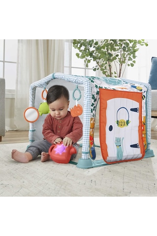 Fisher Price 3'ü 1 Arada Sevimli Kulübe Jimnastik Merkezi