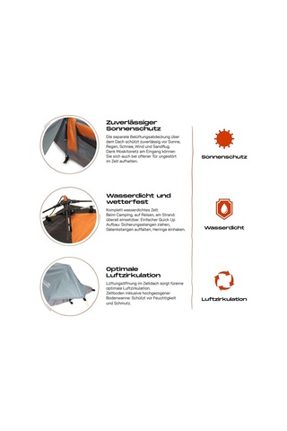 Where Tomorrow Kompakt Otomatik Çadır-gri Gri