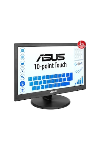 15.6 Asus Vt169he Ips 5ms 60mhz 1xvga 1xhdmı Fhd 1920x1080 Dokunmatik Ekran Flıcker Free Çerçevesiz