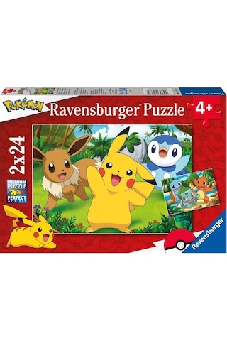 56682 Pokemon 2x24 Parça Ravensburger Puzzle