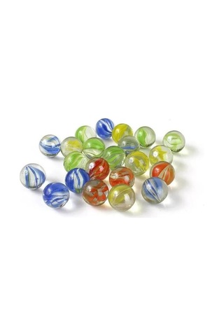 Ruicoo 14mm Cam Boncuklar 20 Adet - Oyun, Akvaryum Ve Dekorasyon İçin Renkli Kristal Toplar