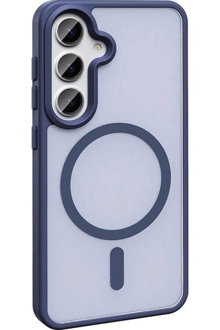 Galaxy Uyumlu S24 Plus Kılıf M-safe Şarj Özellikli Mat Arka Yüzey Zore Sio Kapak 1