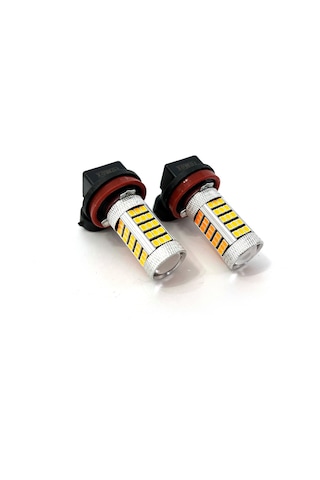 Femex Bmw E90 E92 E87 X1 X5 X6 Uyumlu Angel Eyes H8 Turuncu Mercekli Led Ampul