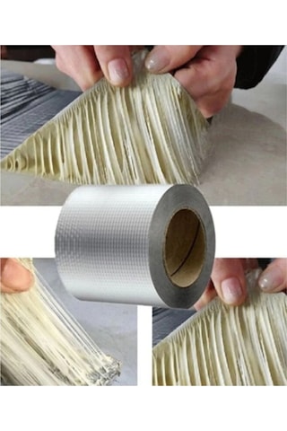 Bay-tec Sızdırmazlık Bandı Tamir Bandı Su Geçirmez Bant 45mmx2m Tamir Bandı Gri