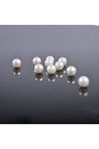10 Mm Beyaz Renk Deliksiz Inci 30 Gr