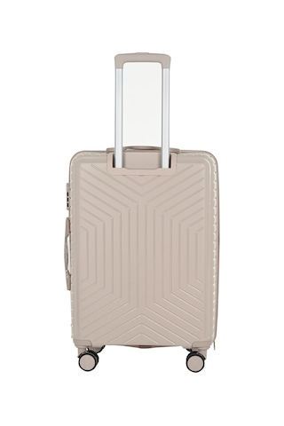 Lumberjack Parıs -b Pp 5pr Bej Unisex Büyük Boy Valiz 000000000102042706 Bej