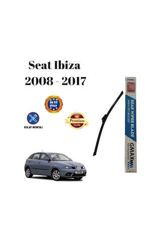 Seat Ibiza 2008 2009 2010 2011 2012 2013 2014 2015 2016 2017 Uyumlu Arka Cam Silecek Süpürgesi Glz03208443 1 Adet