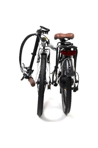 Alba Fold 2 36v 7.8ah 20 Jant Katlanır Elektrikli Bisiklet Beyaz Nfc 2025 El Gazlı Beyaz