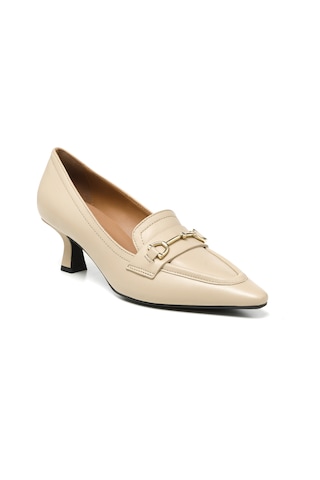 Topuklu/ Stiletto Kadın Diğer 64n0 Frau Nappa Alpaca Beige Çok Renkli