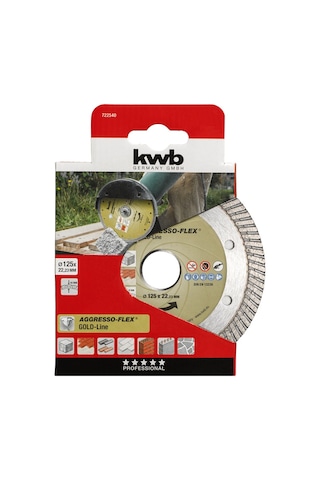 Kwb 125 Mm Elmas Granit Kesme
