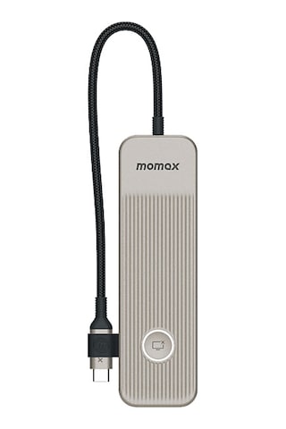 Momax DH18L Onelink 8 IN 1 Multi-Function Usb-C Hub Titanium