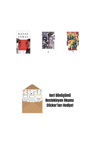 Hayat İşte Böyle Geçip Gidiyor + 1915: Ermeni Soykırımı + Barışa Emanet Olun + Okuma Sticker'ları