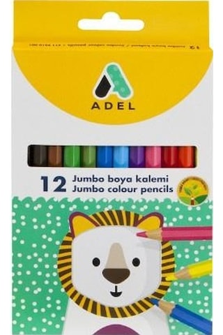 Adel 12 Li Jumbo Tam Boy Kuru Boya