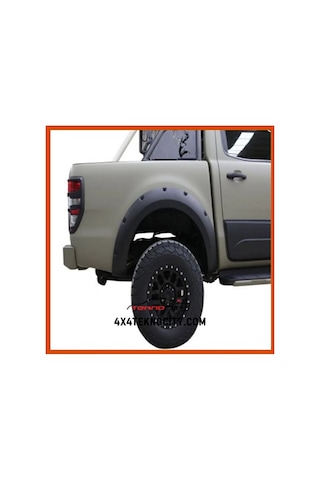 Ford Ranger T6 2012-2015 Çamurluk Kaplama -dodik Takımı Krom Cıva