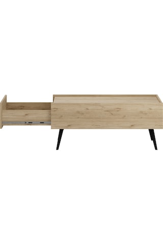 Luna Dikdörtgen Orta Sehpa-florida Meşe 103x44x60 Cm