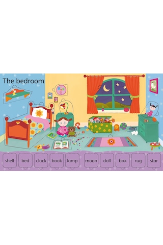 Lift-the-Flap Word Book- Usborne
