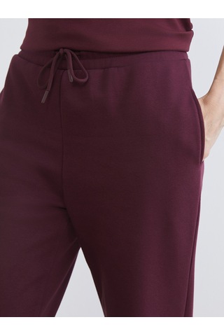 Lcw Everyday Mürdüm Beli Lastikli Kadın Kalın Jogger Eşofman Altı