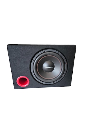 Masive Ms-m12pro 30 Cm Bas 1500w 400 Rms Kabinli