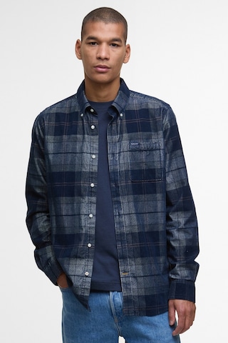 Barbour Blair Tailored Tartan Cord Gömlek Tn42 Riverstone Tartan Çok Renkli