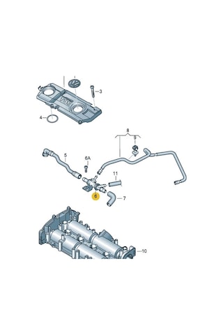 Seat Leon 2 2006-2012 1.4TSi CAXA CAXC Motor Çek Valfi 03C103175G