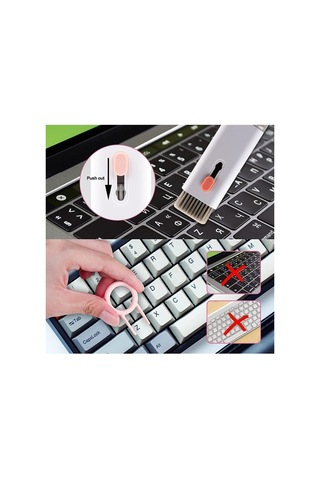 7 In 1 Çok Fonksiyonlu Bilgisayar, Laptop, Klavye, Telefon, Kulaklık Airpod Temizleyici Kit