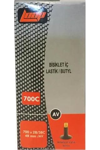 Loop İç Lastik 700x28-38 Uzun Oto Sibop Av48mm