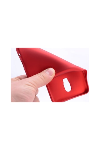 Samsung Uyumlu Galaxy C8 Kilif Mat Estetik Silikon Siyah 251607886