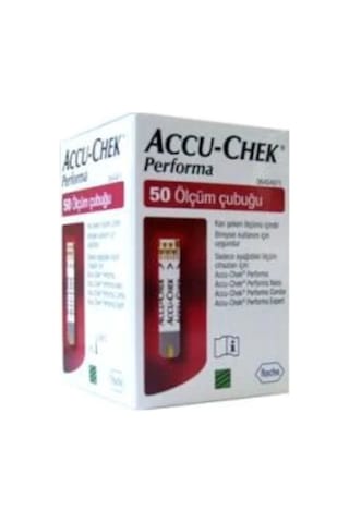 Accu-Chek Performa Nano Strip Şeker Ölçüm Çubuğu 50'li