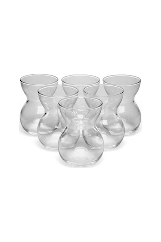 Paşabahçe 42841 Dantel 6'lı Çay Bardağı - 145 Ml Şeffaf