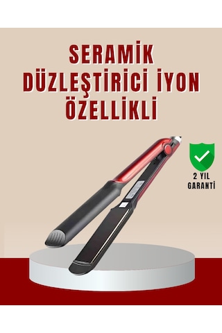 Profesyonel Saç Düzleştirici 360 Döner Kablo Ve Kompakt Tasarım