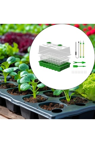 Homyl Tohum Başlatma Tepsisi Grow Light Full