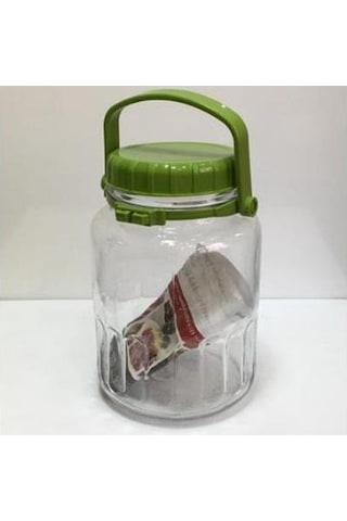 Paşabahçe 80005 Yeşil Kapaklı Kavanoz 3 Lt