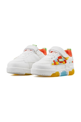 Cool Kids Legos Bebe Beyaz Unisex Çocuk Günlük Ayakkabı Legos-bebe-beyaz Beyaz Beyaz