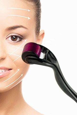 Derma Roller Titanyum Uçlu 540 İğneli 1 Mm Saç Sakal Çıkarma Ve Cilt Bakım Masaj Aleti Uczdermaroller3