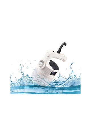 300w 10 Modlu Güneş Enerjili Solar Aydınlatma Kamp Çadır Lambası Ampül Led Şarjlı Işıldak El Feneri Beyaz