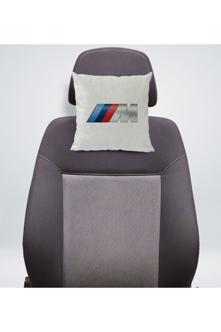 Bk Gift Bmw M Tasarımlı Kare Araç Koltuk Yastığı-1