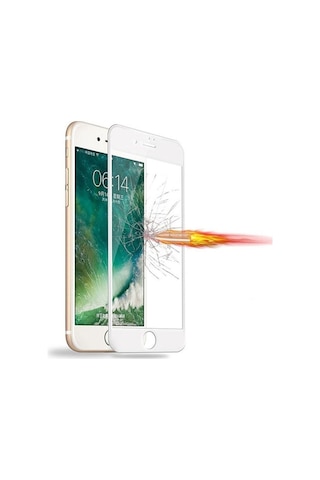 Apple iPhone Uyumlu Se 3 2022 Tam Kaplayan Kırılmaz Ekran Koruyucu Cam Film 3 Adet