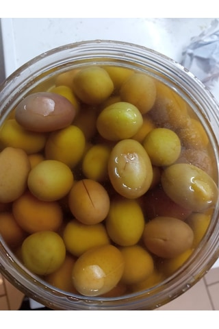 Pembe İri Çizik Yeşil Zeytin 1350 G