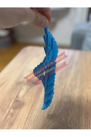 Ejderha Yumurtası Hareketli Dragon Egg Fidget Stres Turkuaz