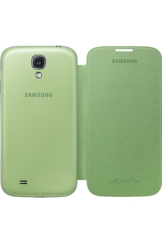 Galaxy S4 İ9500 İle Uyumlu Flip Cover Kılıf Yeşil Ef-fı950gegww Yeşil
