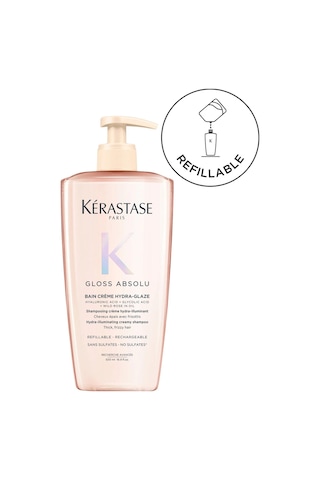 Kerastase Gloss Absolu Bain Creme Elektriklenmeye Eğilimli Saçlar İçin Parlaklık Veren Şampuan 500 Ml Elektriklenen