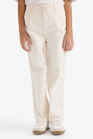 Defacto Erkek Çocuk Loose Fit Düz Paça Gabardin Pantolon G6740a826sper105 Ekru-er105