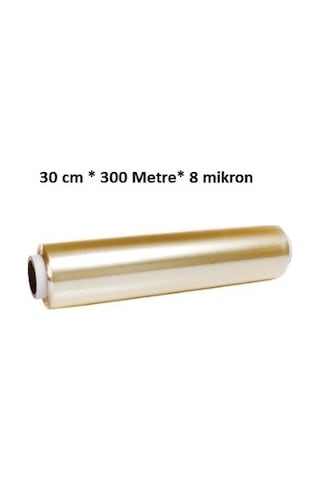 Sera Streç Film 30 Cm 300 Metre 8 Micron Kesme Aparatlı 1 Adet